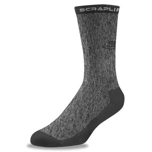 ScrapLife Wrestling Heather Crew Socks 3-Pack